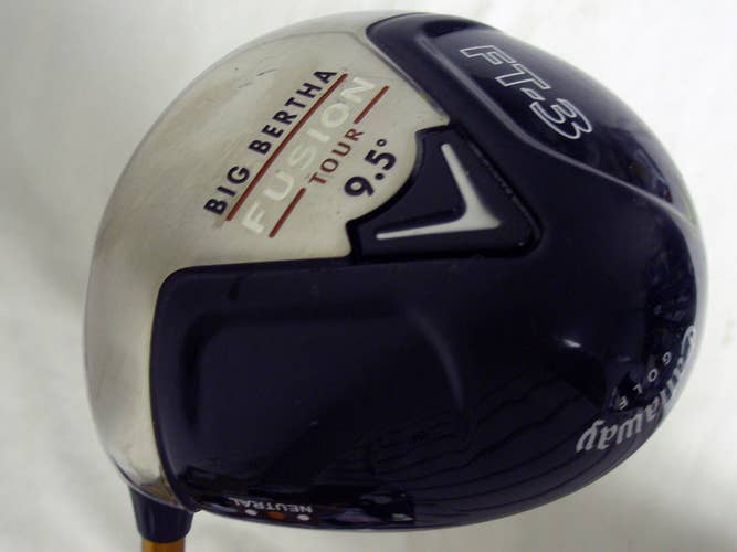 Callaway Big Bertha Fusion FT-3 Tour Driver 9.5* Neutral (Aldila NV 55 Stiff)