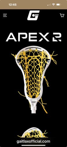 Gait Women's Apex 2 Complete Lacrosse Stick (New)