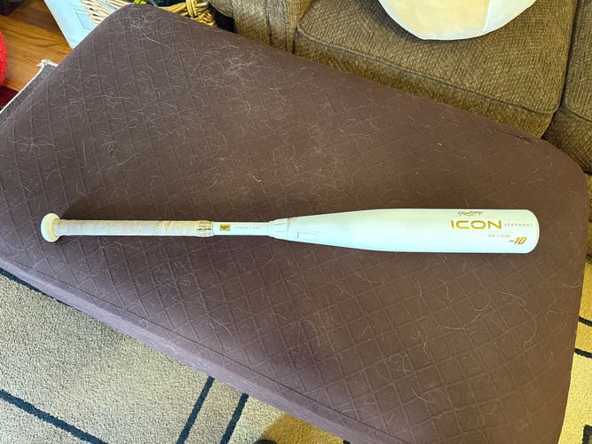 2024 Rawlings Icon Composite USSSA Certified Bat (-10) 20 oz 30" (Used)