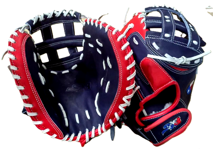 New 33.50” Dbl H-Webbing Fast Pitch Catchers Mitt