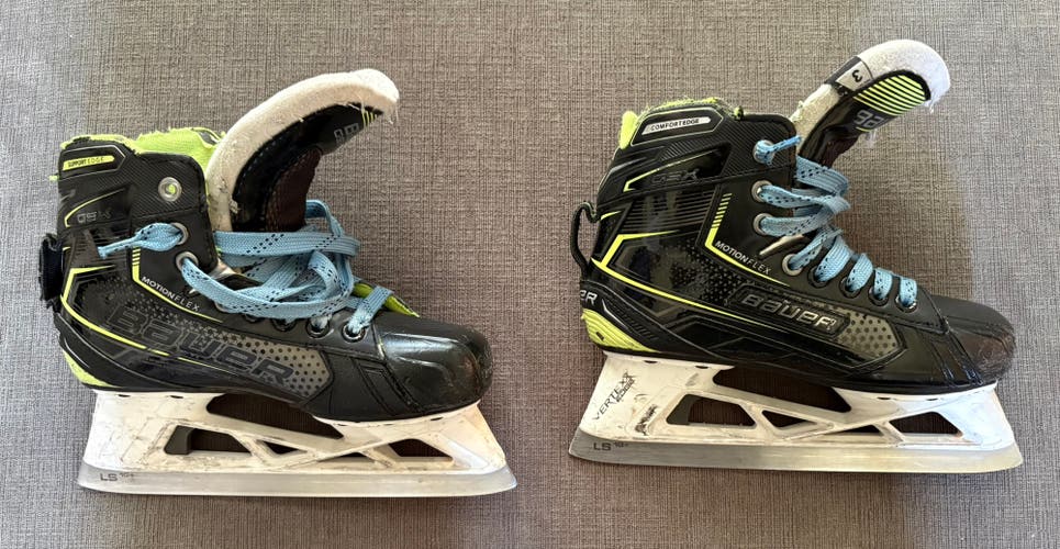 Bauer GSX Hockey Goalie Skates Size 3 (Used)