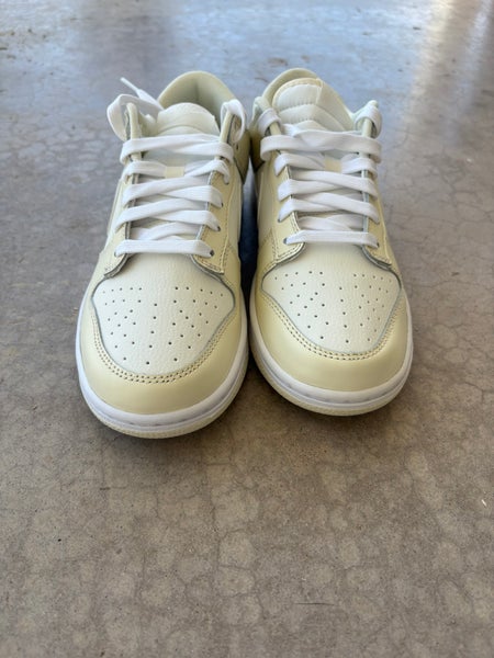 Yellow Women's Size M 5.0 (W 6.0) Adult Nike Dunk Low Shoes (New)