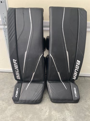 Medium 2023 Bauer GSX Goalie Leg Pads (Used)