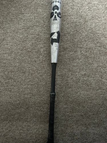 2022 DeMarini The Goods Hybrid BBCOR Certified Bat (-3) 29 oz 32" (Used)