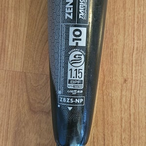 2025 DeMarini CF Zen Composite USSSA Certified Bat (-10) 20 oz 30" (Used)