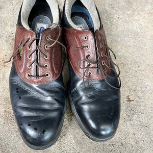 Men's Size M 11.5 (W 12.5) Footjoy DryJoys Golf Shoes (Used)