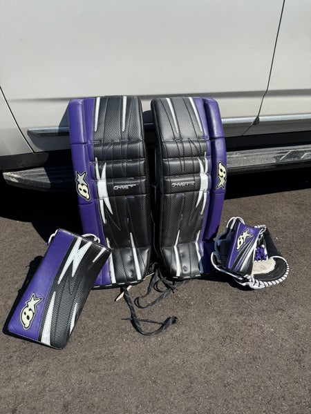 33" 2010 Brian's G-Netik Pro 2 Regular Goalie Full Set (Used)