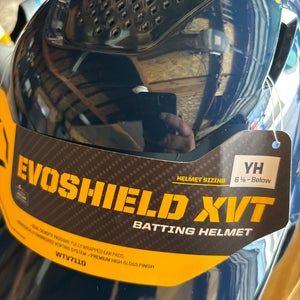 2 helmets. Junior EvoShield Batting Helmet (New)