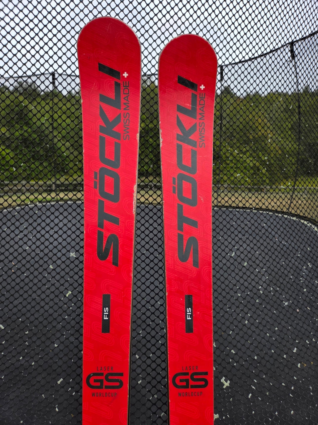 Stockli LASER GS FIS 188 cm Skis Flat (Used) | SidelineSwap | Buy 