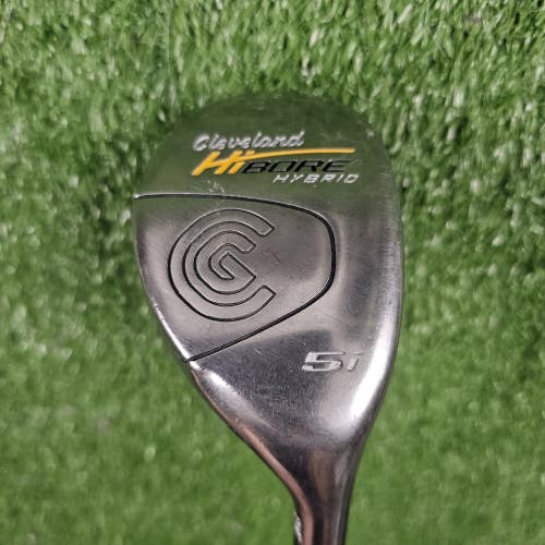 Cleveland Hi-Bore 5i 5 Hybrid Iron 28 Hibore 78g Regular Flex Graphite RH 39"
