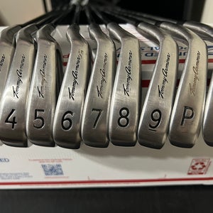 *GREAT CON* Tommy Armour 855s Silver Scot Iron Set R Flex Right Handed 3-PW & SW