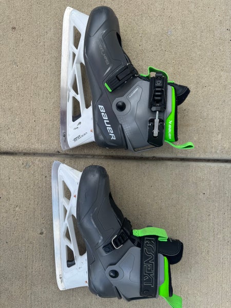 Bauer Konekt HF2 Hockey Goalie Skates Wide Width 6 (Used)