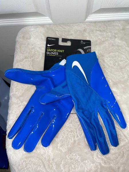 Blue Adult XL Nike Nike Vapor Knit Gloves (New)