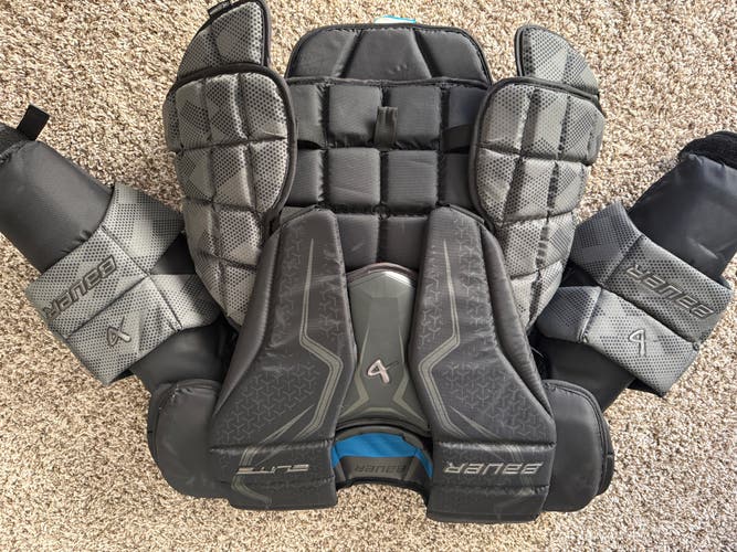 Large 2023 Bauer Elite Goalie Chest Protector (Used)