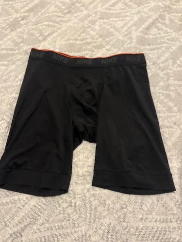 Nike Dri Fit Men’s Medium Long Black Boxer Briefs