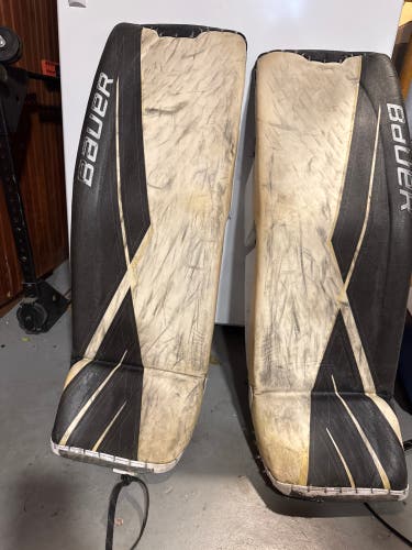 Large 2020 Bauer Ultrasonic Goalie Leg Pads (Used)