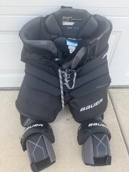 Intermediate Medium Bauer Elite Hockey Goalie Pants (Used)
