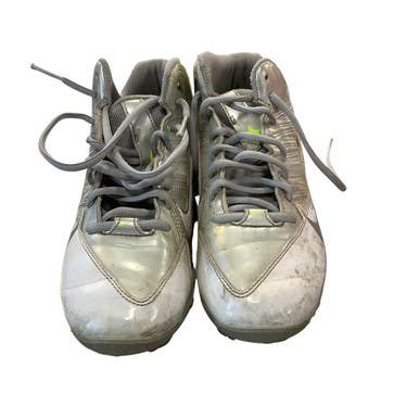 Used Nike CLEATS BB/SB Cleats White Junior 05.5 11479-S000402932
