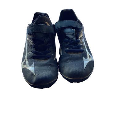 Used Mizuno BASEBALL CLEATS BB/SB Cleats Navy Blue Junior 04 11479-S000402907