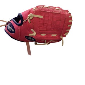 Used Rawlings PLAYER SERIES RHT 9 BB/SB Glove RH Throw Pink 9" 11479-S000402867
