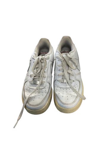 Used Nike AIR FORCE Running/X-Train Shoes Y White Junior 04 11479-S000402865