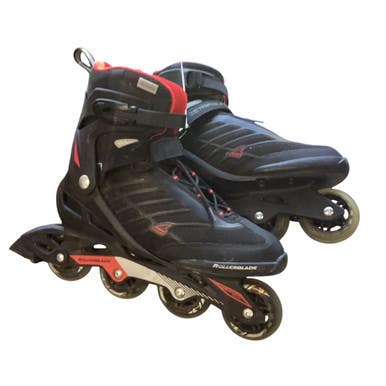 Used ZETRA BLADE Senior Roller Quad Skates Black Senior 13 11479-S000403152