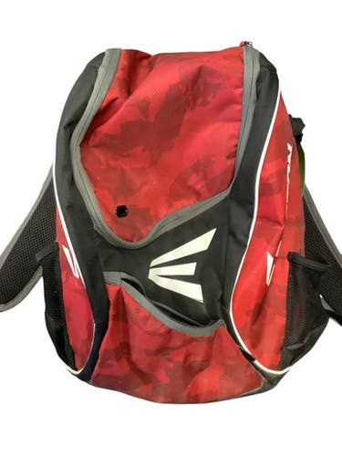 Used Easton BACK PACK BB/SB Player Backpack Red 11479-S000403090