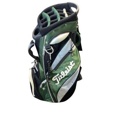 Used Titleist 14 WAY CART BAG Mens Cart Bag Green 11479-S000402979