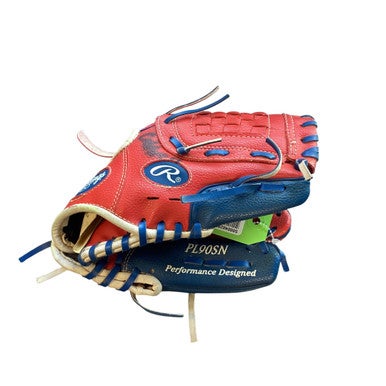 Used Rawlings PLAYERS SERIES BB/SB Glove RH Throw Red 9" 11479-S000402974