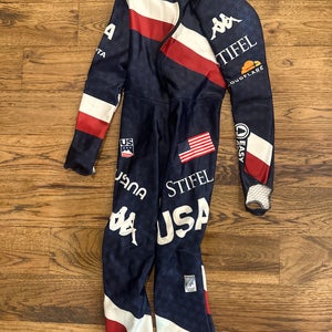 US Ski Team Kappa Medium Padded Speed Suit FIS Legal