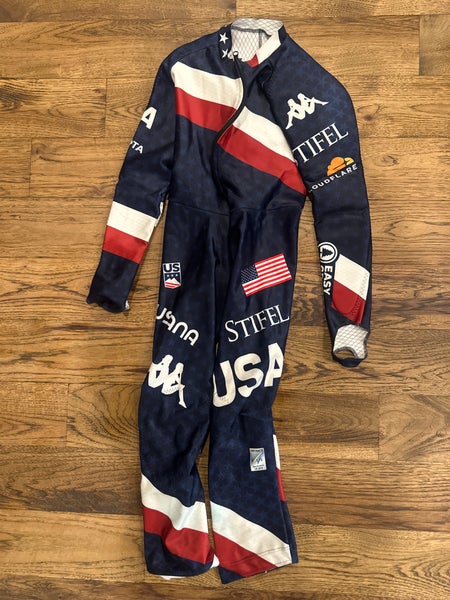 US Ski Team Kappa Medium Padded Speed Suit FIS Legal