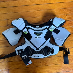 Large Adult STX Cell V Shoulder Pads (New With Tags)