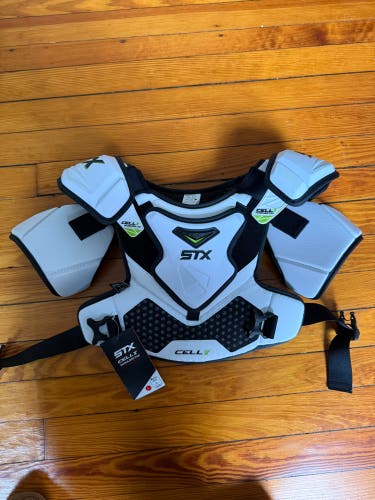 Large Adult STX Cell V Shoulder Pads (New With Tags)