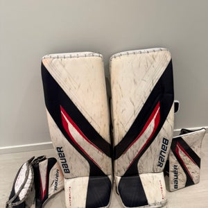 35" Bauer Hyperlite 2 Regular Goalie Full Set Pro Stock (Used)