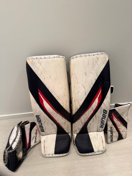 35" Bauer Hyperlite 2 Regular Goalie Full Set Pro Stock (Used)
