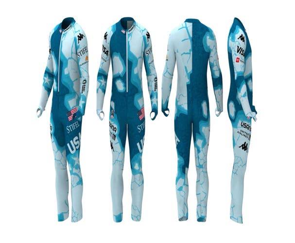 U.S. Ski Team, Protect Our Winters Race Suit for 2025 Championships, Women’s Medium