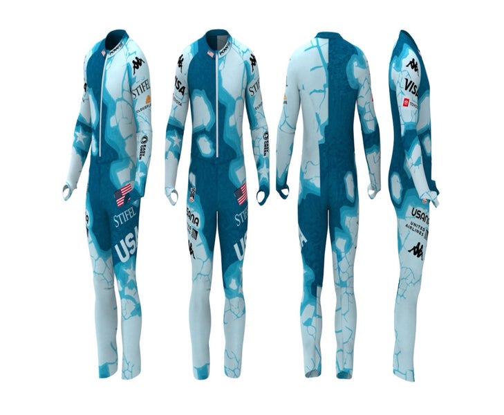 U.S. Ski Team, Protect Our Winters Race Suit for 2025 Championships, Women’s Medium