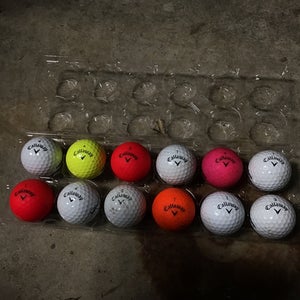 Callaway Supersoft Balls 12 Pack (1 Dozen) (Used)