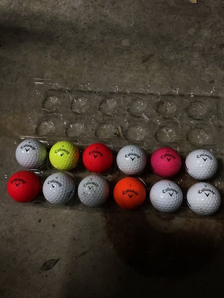 Callaway Supersoft Balls 12 Pack (1 Dozen) (Used)