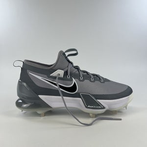 Nike Force Zoom Trout 9 Elite Baseball Cleats Mens Size 13 Grey FB2906-002