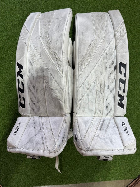 28" CCM Axis 1.5 Goalie Leg Pads (Used)
