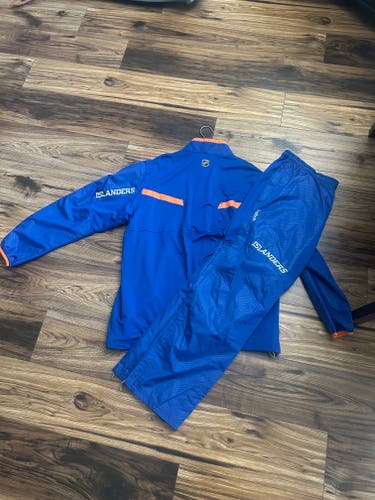 New York Islanders Reebok Center Ice Jacket and Pants Set