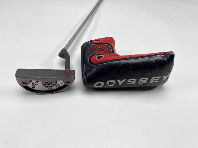 Odyssey Toe Up 9 Blade Putter 35" Mens RH W/Head Cover