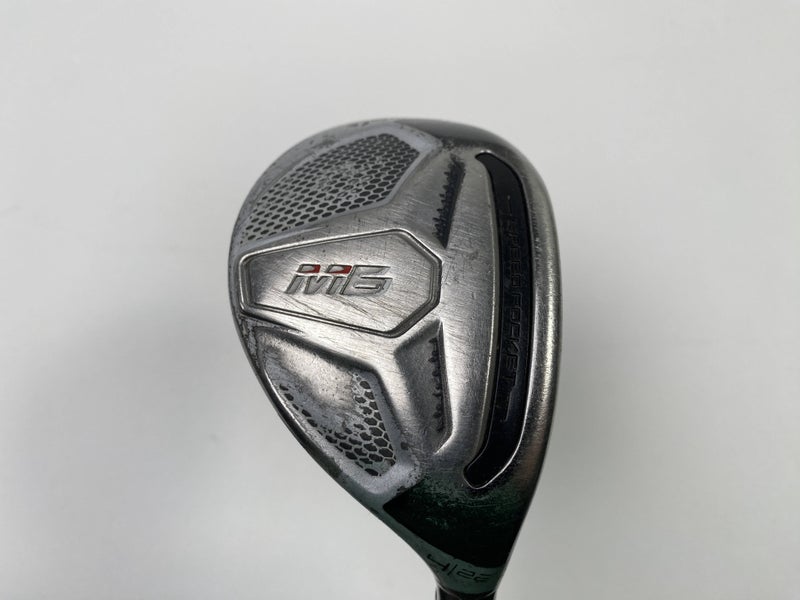 TaylorMade M6 4 Hybrid 22* Fujikura Atmos 6R Regular Graphite Mens RH