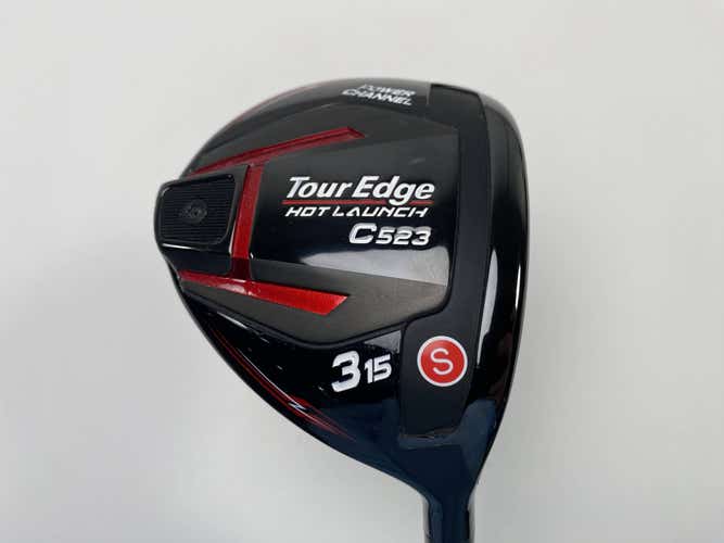 Tour Edge Hot Launch C523 3 Fairway Wood 15* UST Mamiya Hot Launch 60g Stiff RH