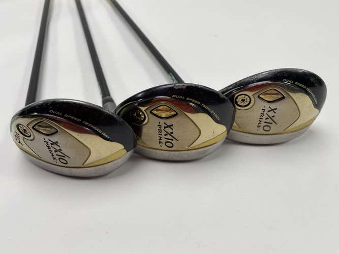XXIO Prime 9 Hybrid Set 5 6 7 23* 26* 29* SP-900 Flex 3212 46g Regular RH