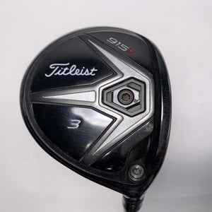 Titleist 915 F 3 Fairway Wood 15* EvenFlow Riptide CB 5.5 60g Regular RH