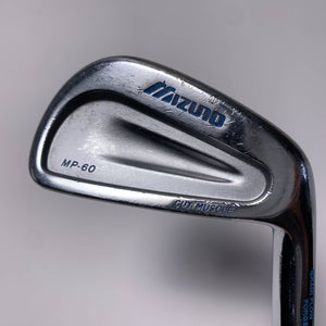 Mizuno MP 60 Single 6 Iron True Temper Dynamic Gold S300 Stiff Steel Mens RH