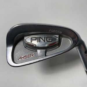 Ping Anser Forged 2010 Single 6 Iron Black Dot KBS $-Taper Lite 100g Stiff RH