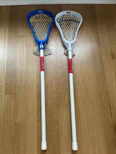 Two (2) Youth STX FiddleSTX Stick - Used - Like New